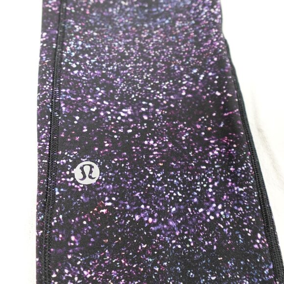 lululemon Yoga Athletic Tights Pants with Rear Zipper Pocket Women's 4 Stretchy - Picture 6 of 9